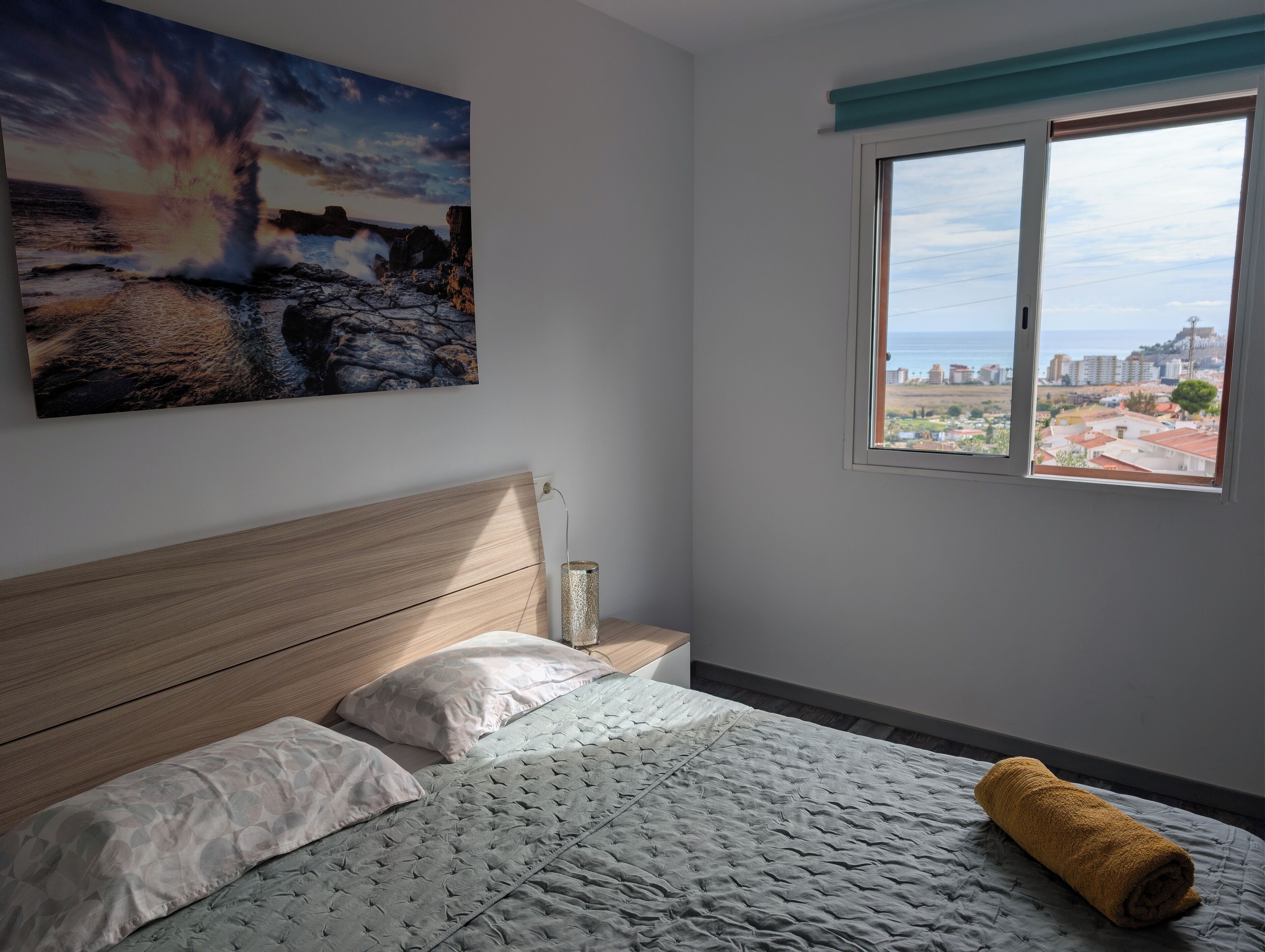 2 dormitorios, tabla de planchar con plancha, wifi