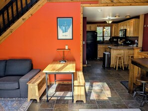 Interior - Clean & Cozy • Private Hot Tub • Sleeps 9 • <10min Walk to Ski Brule (Iron River)