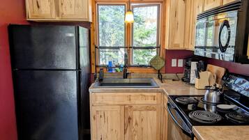 Microwave, oven, stovetop