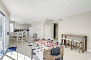 55-inch Smart TV with cable channels