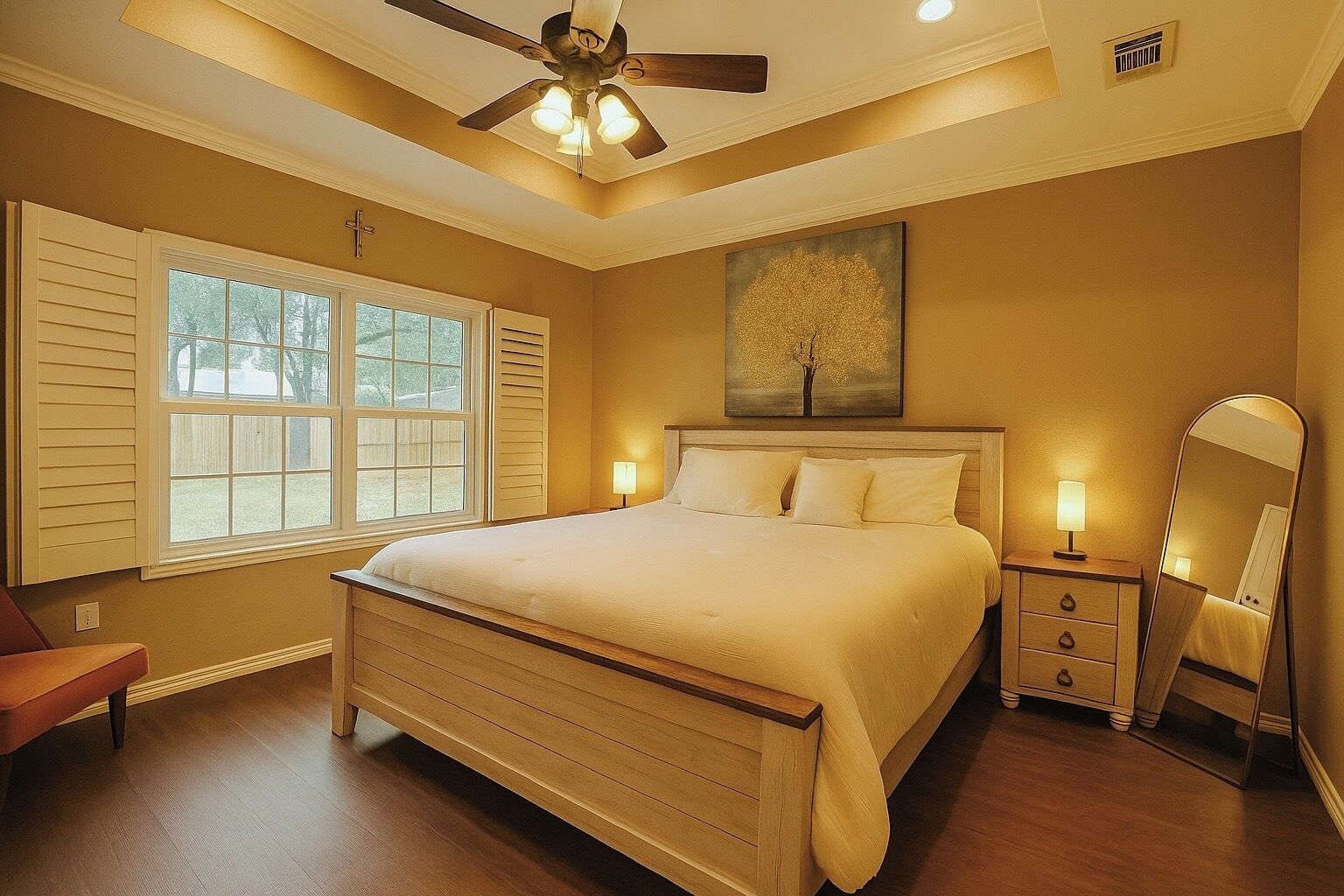 4 bedrooms, iron/ironing board, Internet, bed sheets