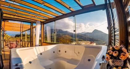 Refugio mirante da montanha