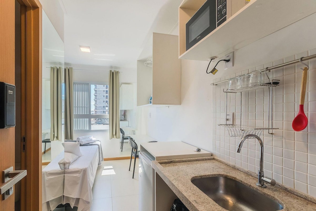 Eenvoudig appartement | 1 slaapkamer, gratis wifi