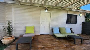 Cabaña Confort, para no fumadores, lanai | Terraza o patio