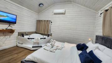 Cabaña Confort, para no fumadores, lanai | Espacio para trabajar con laptop y wifi gratis