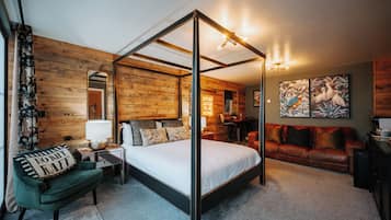 Habitación doble Deluxe, acceso para personas con movilidad reducida, para no fumadores | Decoración personalizada y muebles diferentes