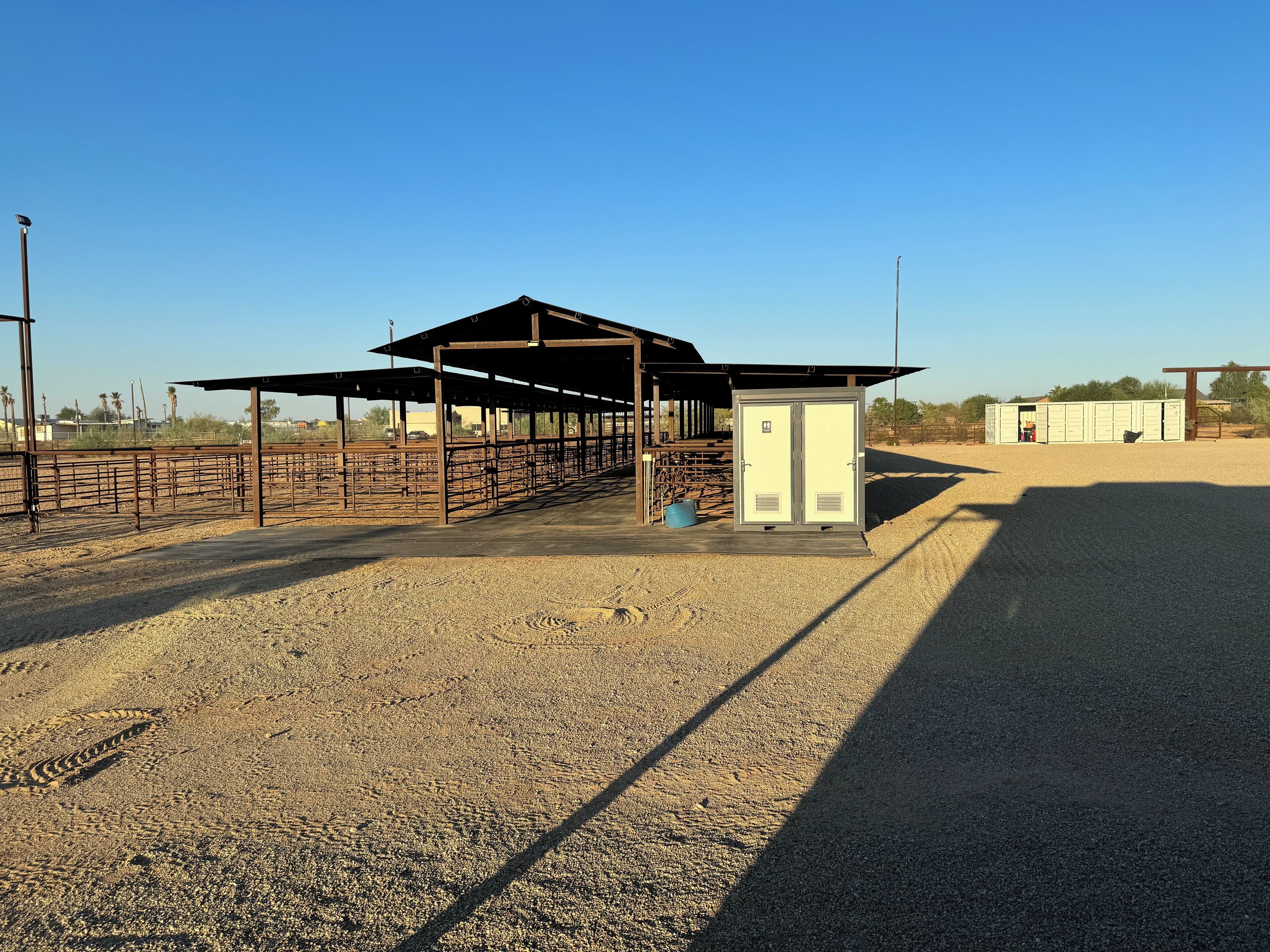 Enceinte de l’hébergement