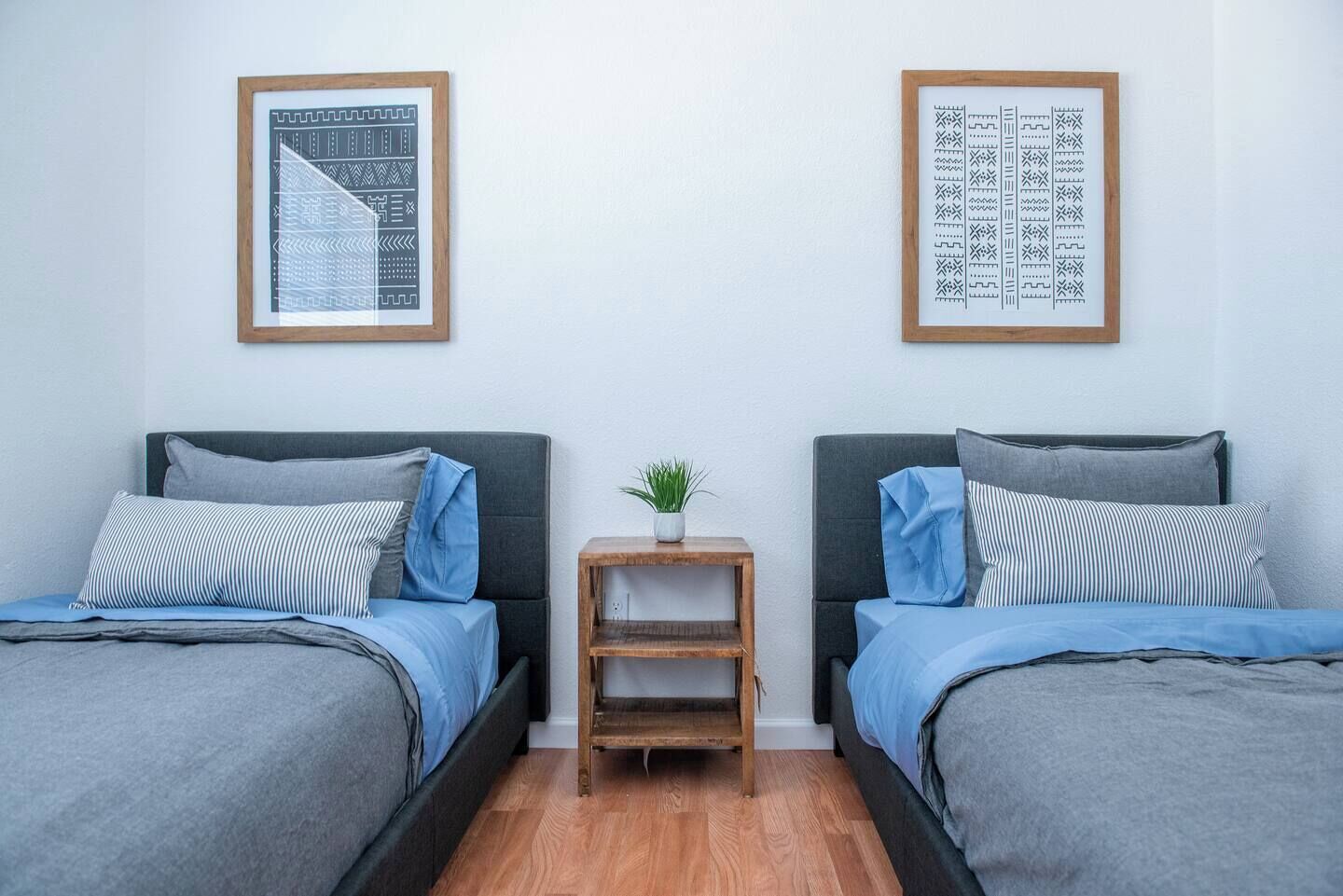 3 多间卧室、WiFi、床单