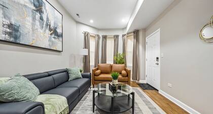 Where comfort begins- 2 bedrooms apartment, 15 min from Chicago