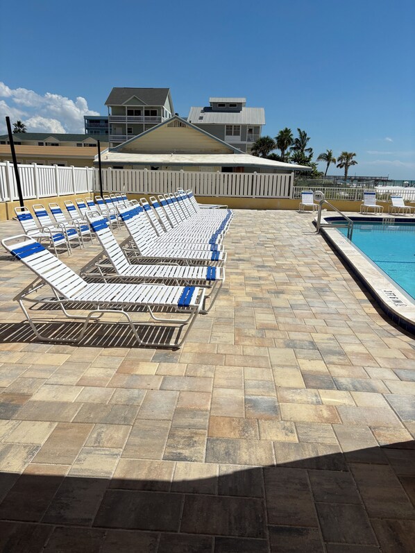 Pool - Two-bedroom beach condominium in Indian Shores, FL (Indian Rocks Beach)