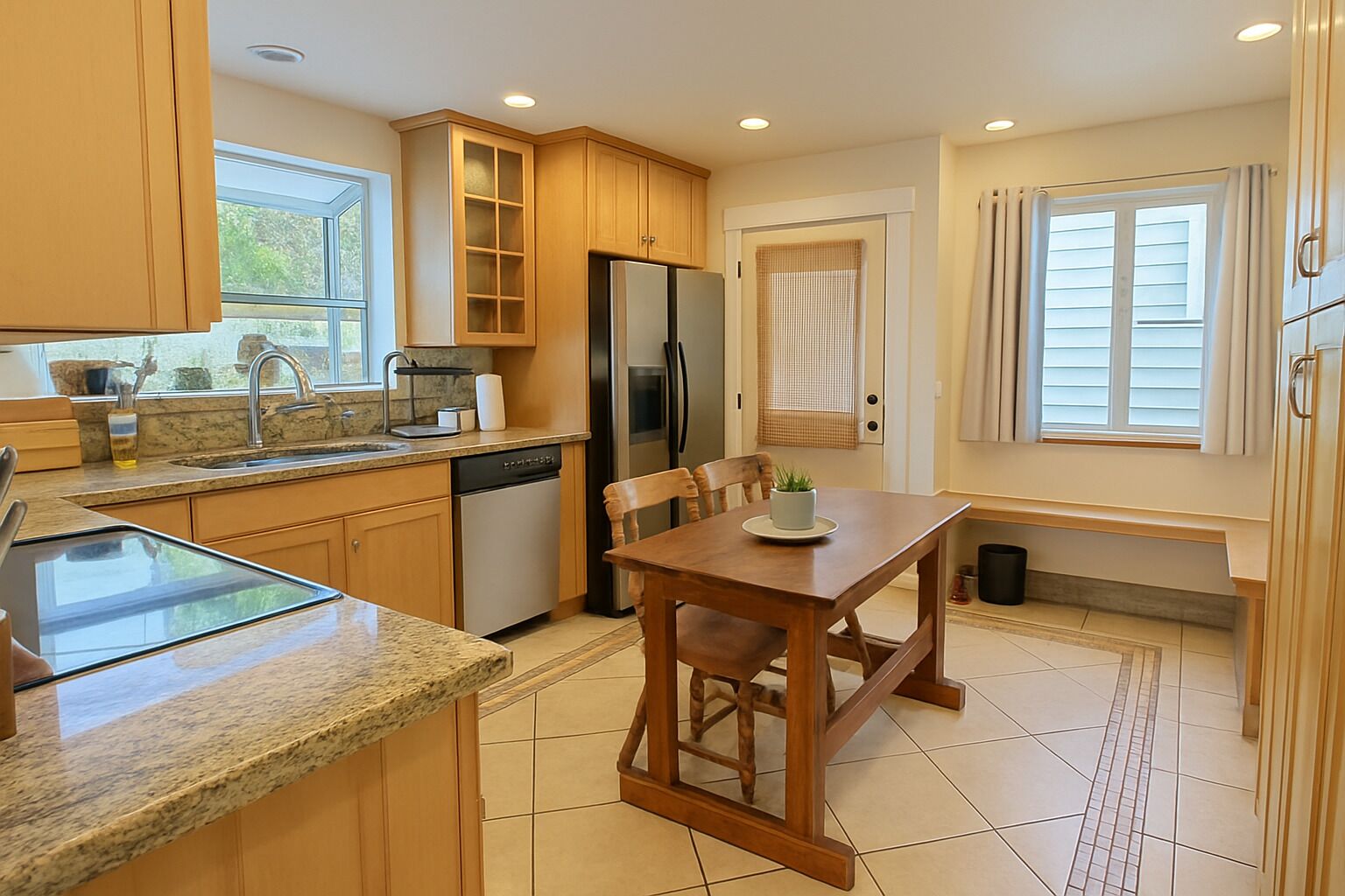 Refrigerador, microondas, cafetera/tetera, tetera/pava eléctrica