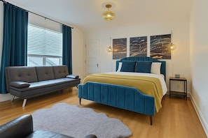 Chambre Deluxe | Literie hypoallergénique, couette en duvet d'oie