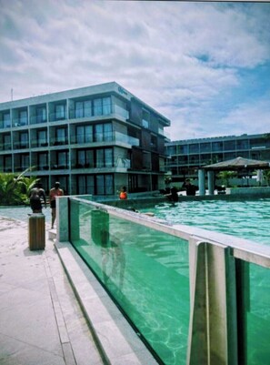 Alberca al aire libre 