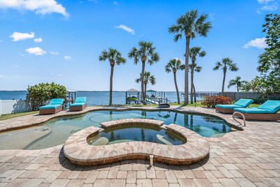 Game Room • Theater •Luxurious Waterfront Retreat•