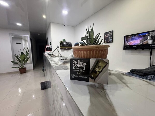 Reception - Hotel palmalinda (Palmira)