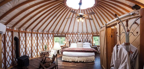 Inn & Spa at Cedar Falls Monarch Yurt