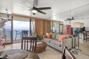 Condo, 1 Bedroom, Resort View | Living area