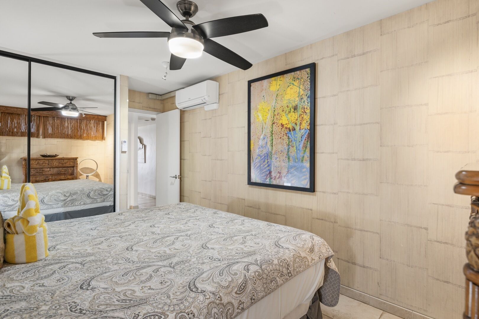 Apartamento, 1 habitación, vistas al complejo turístico | Tabla de planchar con plancha y wifi gratis