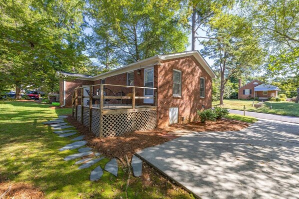 Overnatningsstedets område