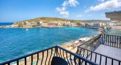 Waterfront Gozo Stay Overlooking Marsalforn Bay