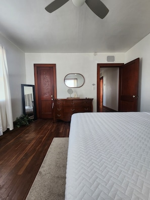 2 bedrooms, iron/ironing board, travel crib, WiFi