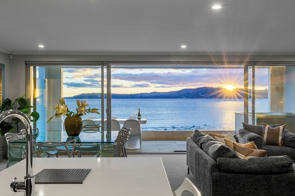 Stunning Views over the Lake to the Mountains