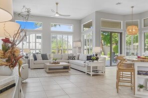 TV connectée, cheminée