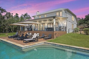 Alberca al aire libre 