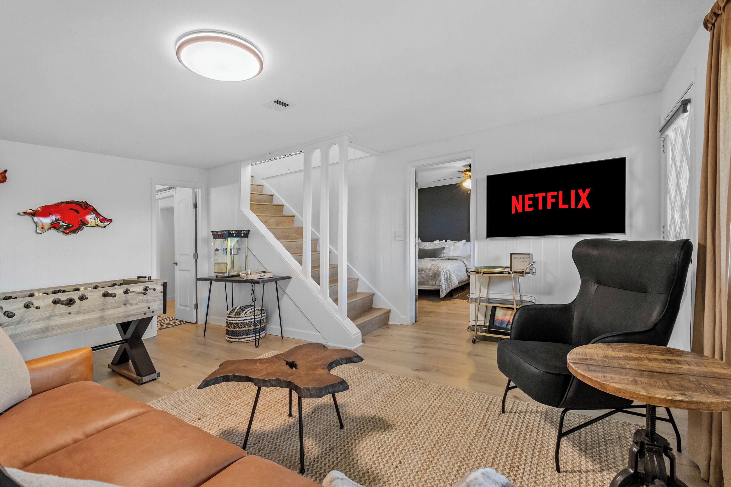 2 bedrooms, desk, free WiFi, bed sheets