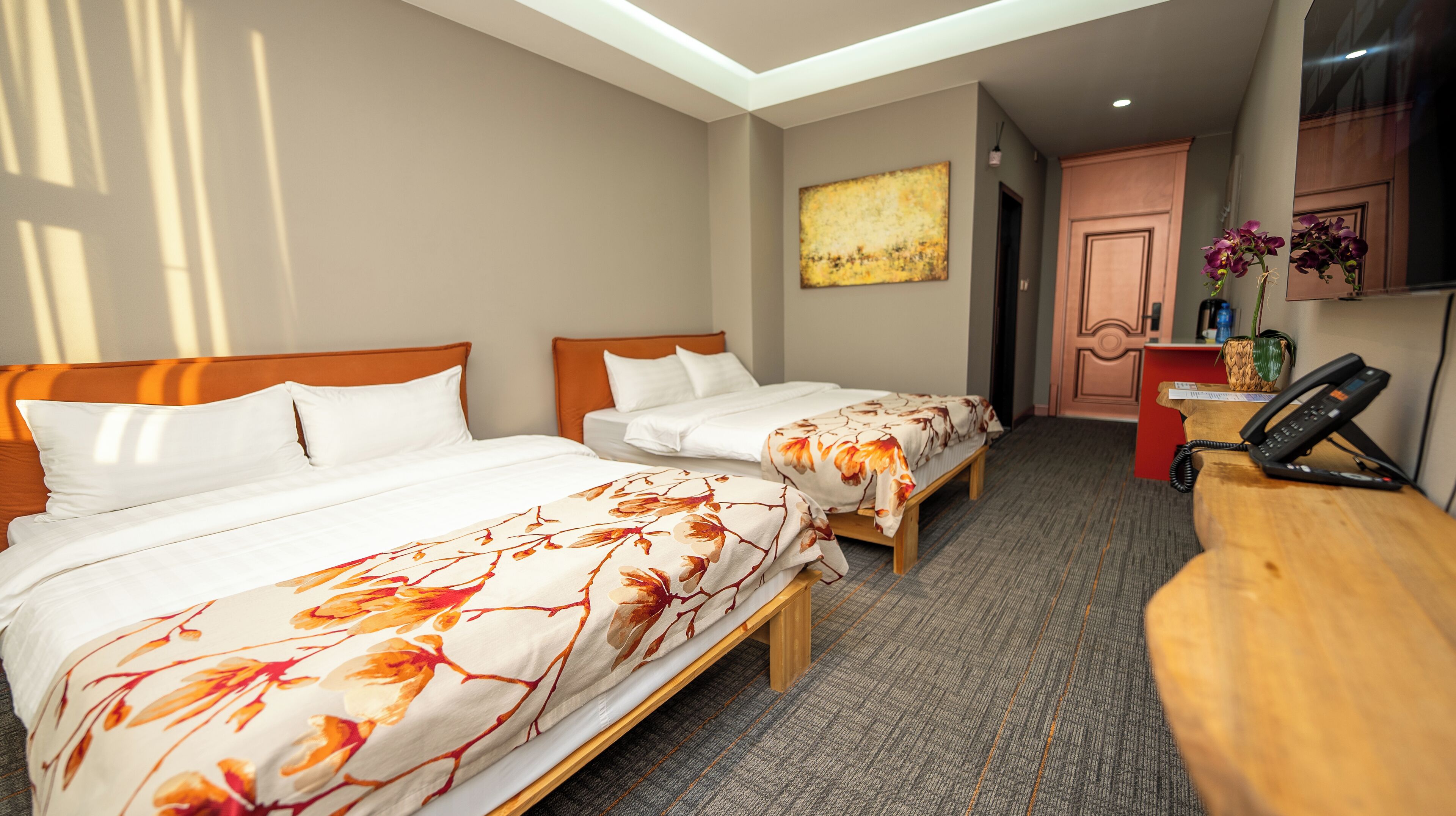 Chambre Standard avec lits jumeaux | Wi-Fi gratuit