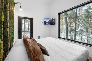 2 bedrooms, iron/ironing board, travel crib, free WiFi