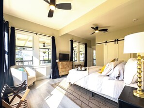 2 habitaciones, tabla de planchar con plancha y wifi gratis 