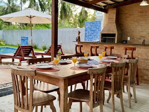 Villa | Speisen im Freien