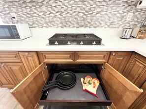 Mikrovågsugn och spishäll