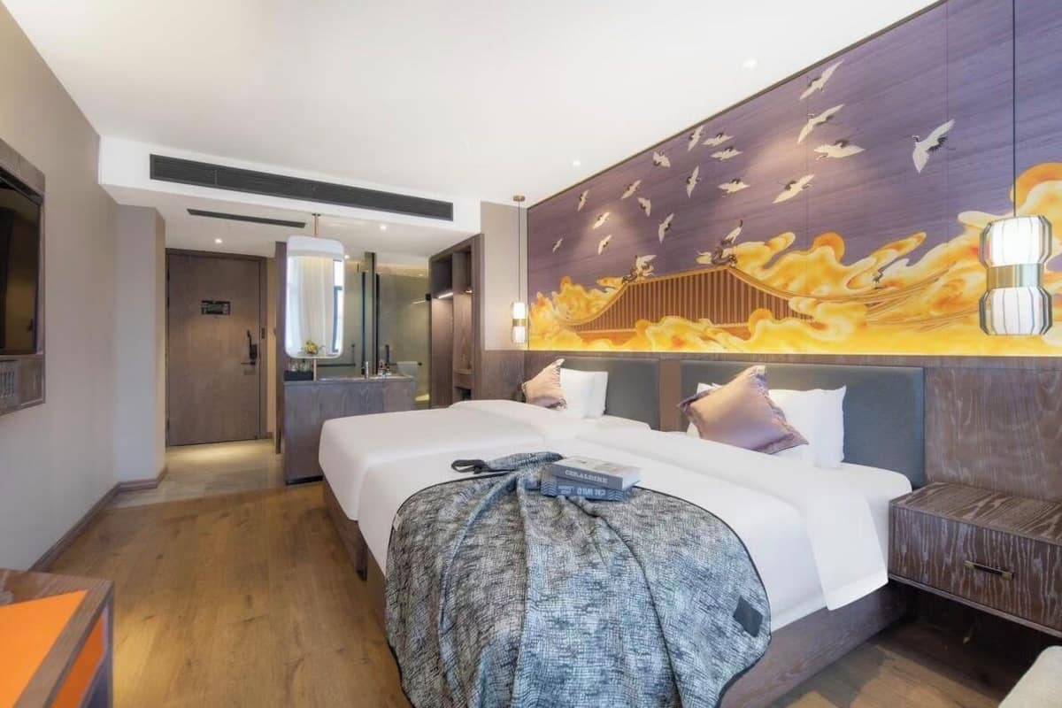 Standard Twin Room | Blackout drapes, iron/ironing board, free WiFi