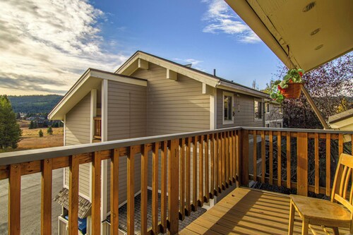 Big Sky Basecamp | Walk to Trails + Private Patio