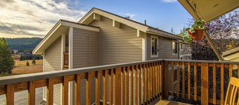 Big Sky Basecamp | Walk to Trails + Private Patio