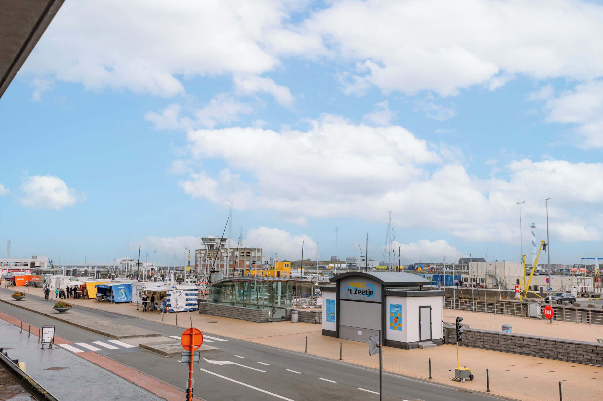 Blick von der Unterkunft