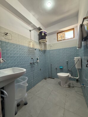 Ducha, artículos de tocador gratuitos