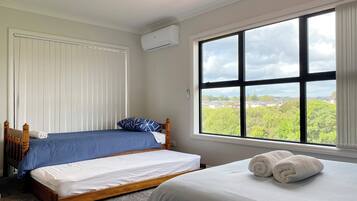 7 bedrooms, iron/ironing board, travel crib, free WiFi