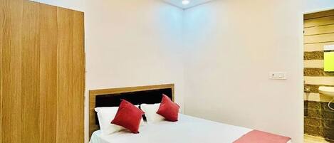 Deluxe-Doppelzimmer, Klimaanlage | Allergikerbettwaren, kostenloses WLAN