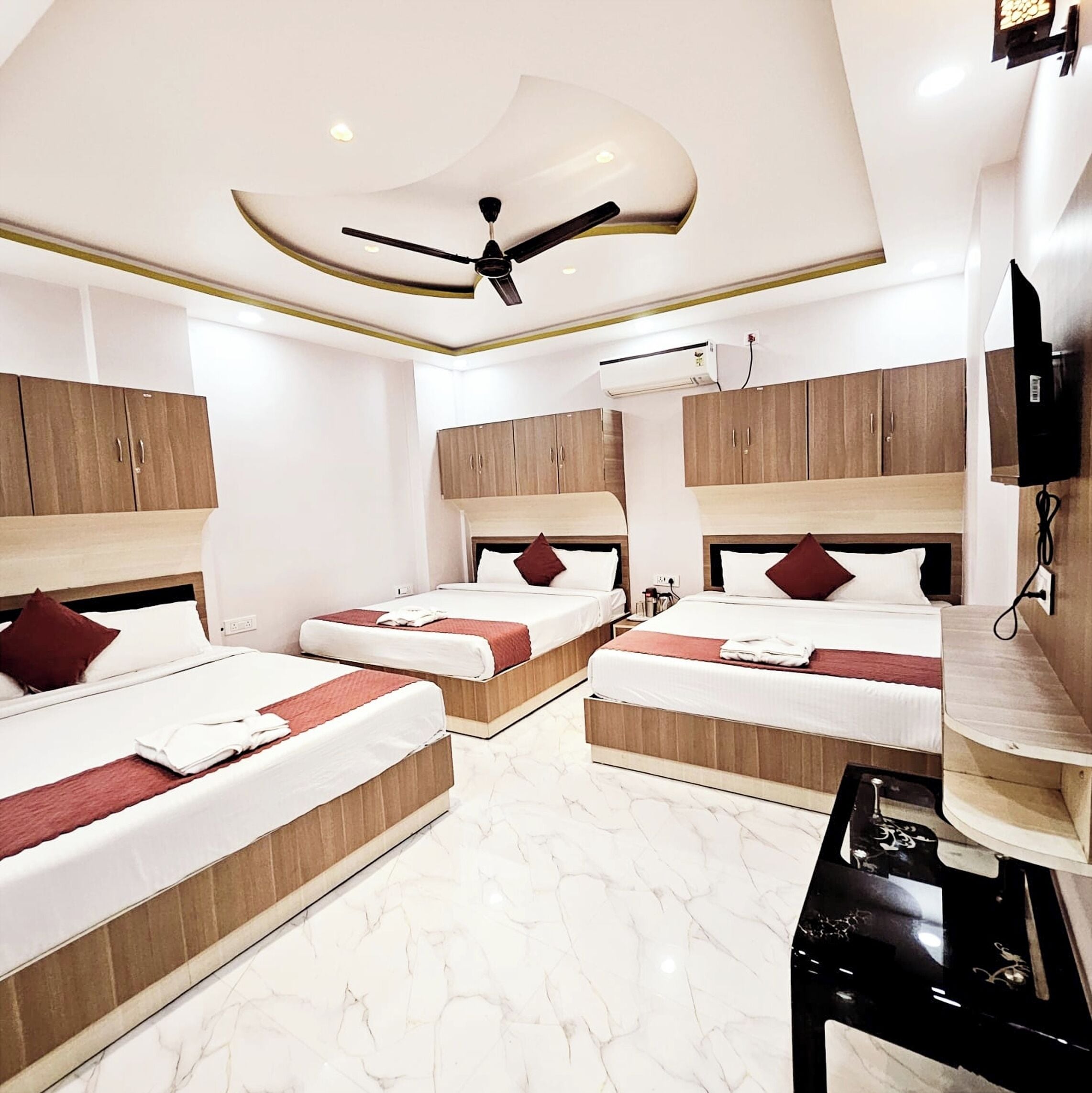 Family Double Room, Air conditioning | View from room