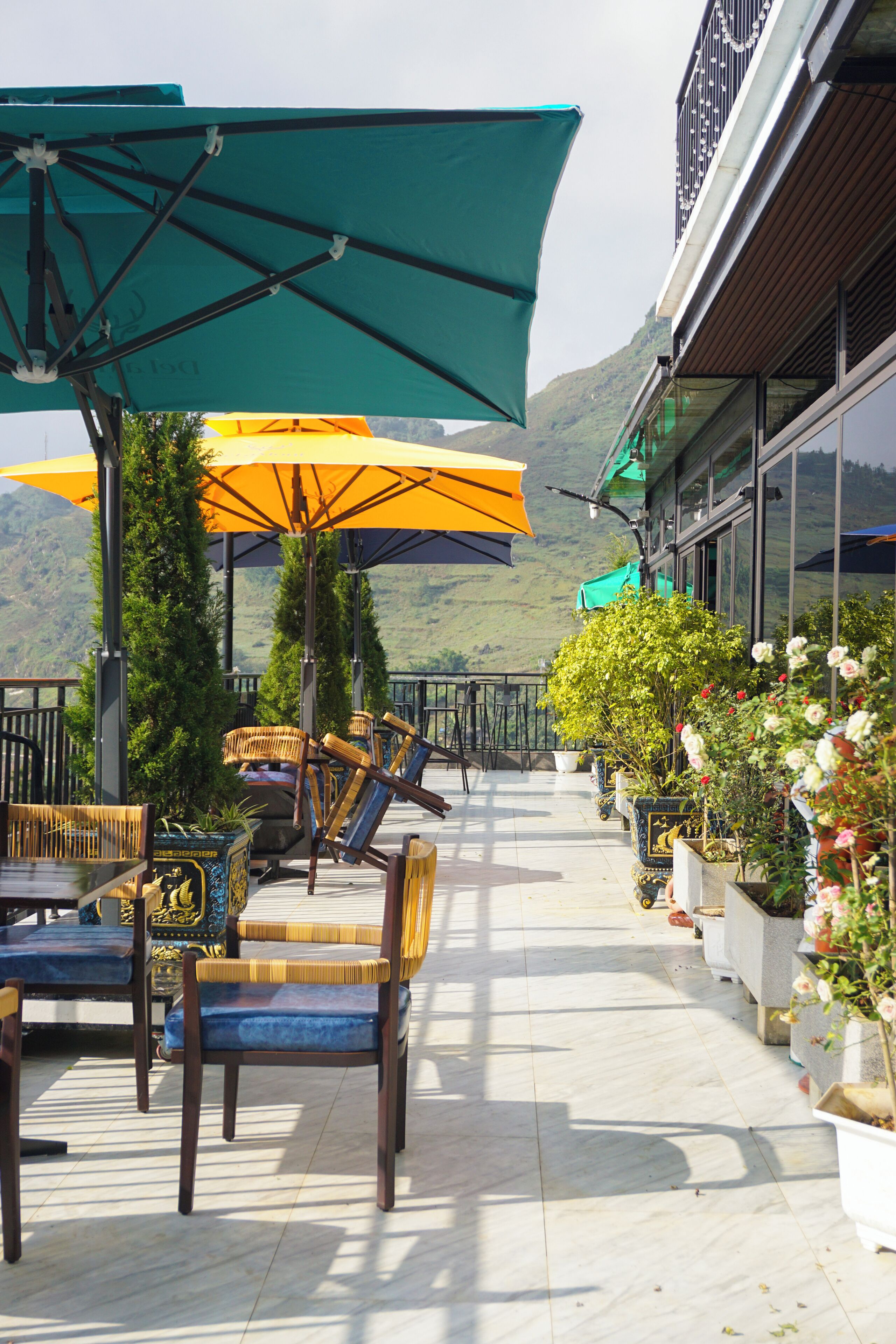 Área de parrillas y picnic