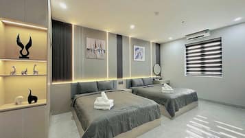 Double or Twin Room, City View | In-room safe, individually decorated, individually furnished, desk
