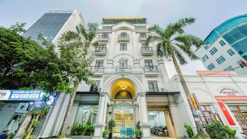 Voorkant van accommodatie