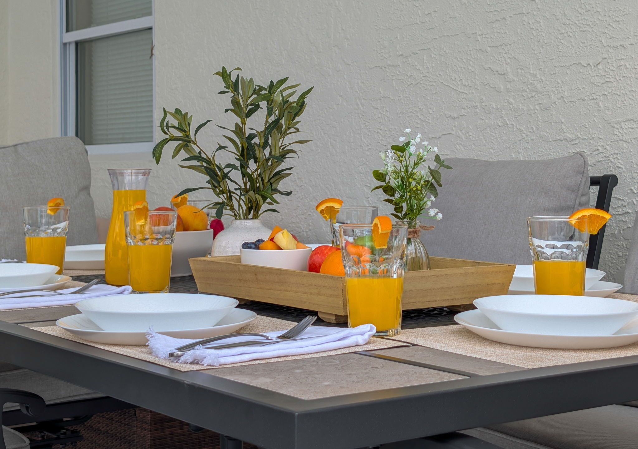 Restauration en plein air