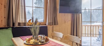 Elegant flat with sauna and ski-in/ski-out