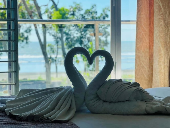 Deluxe Double Room, Balcony, Sea View