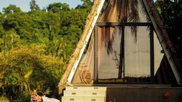 Voorkant van accommodatie