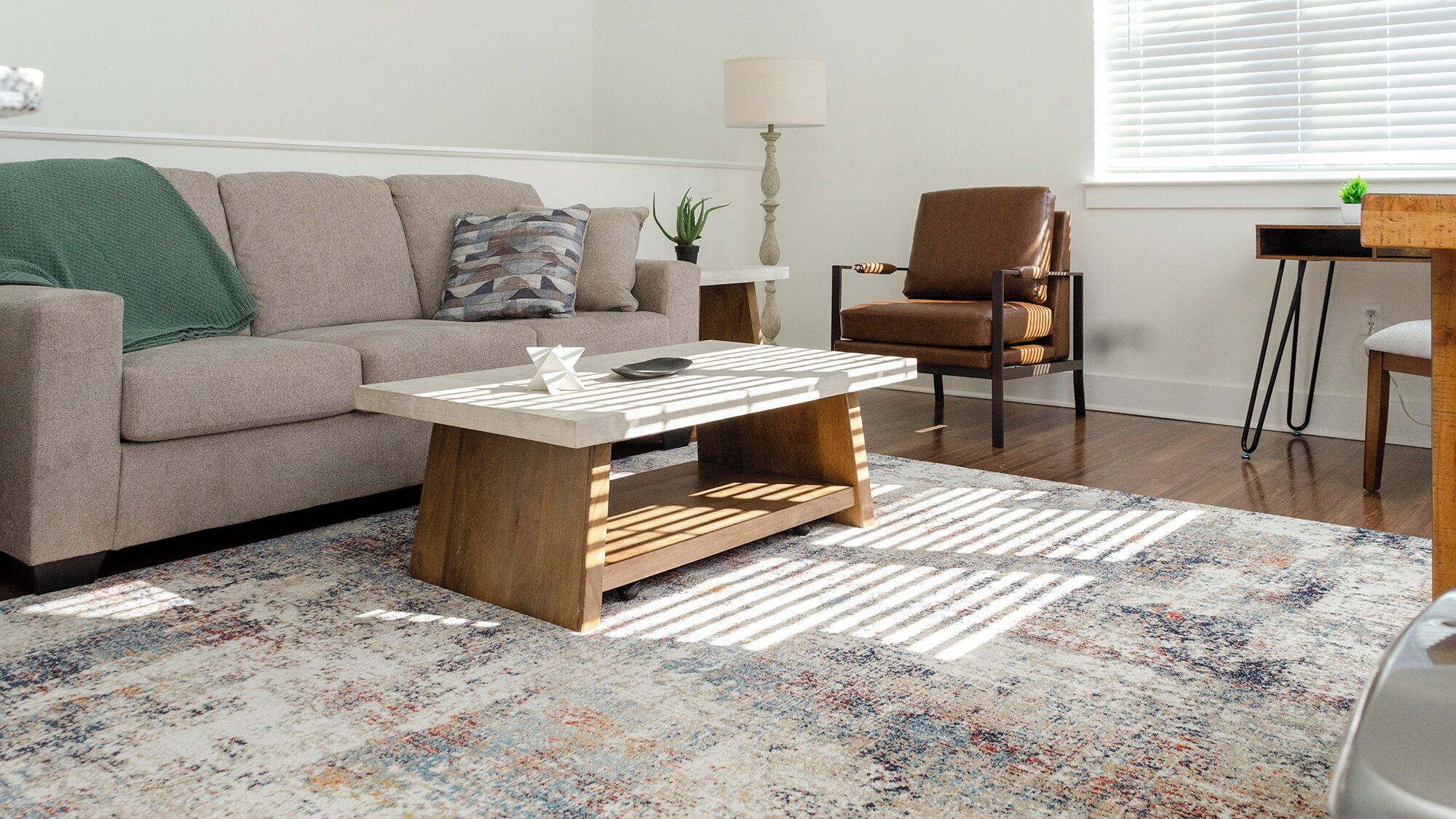 Apartment (2 Bedrooms) | Living area | 50-inch TV with digital channels